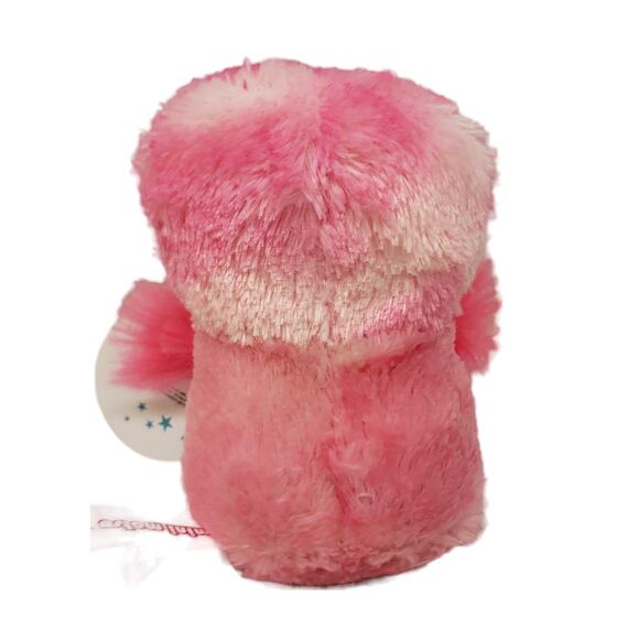 Keel Toys MINI MOTSU 4" Bean Bag Plush Single FIONA Pink Bird Blue Sparkle Eyes - Picture 4 of 9